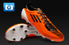 adidas F50 adizero Football Boots - Warning/Black/White