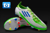 adidas F50 adizero Prime Football Boots - White/Blue/Slime