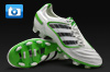 adidas Predator X Football Boots - White/Black/Maccaw Green