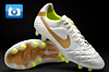 Nike Tiempo Legend IV Football Boots - White/Gold/Volt