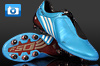 Speed Football Boots - adidas F50i Cyan/White/Black 