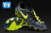 Nike T90 Laser III Football Boots - Blue Dusk/Volt/Black