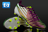 adidas F50 adiZero Leather Football Boots - Chameleon Purple/Electricity