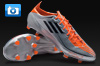 adidas F50 adizero Football Boots - Chrome/Black/Warning