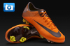 Nike Mercurial Vapor Superfly III Football Boots C Orange/Black/Volt/Silver