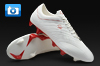 Pele Sports Trinity 3E Football Boots - White/Red