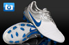 Nike CTR360 Maestri Football Boots - White/Silver/Neptune Blue