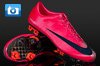 Nike Mercurial Vapor Superfly II Football Boots - Cherry/Obsidian/Silver