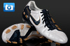 Nike T90 Laser III Football Boots - White/Obsidian/Gold