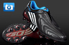 Speed Football Boots - adidas F50i Black/White/Cyan