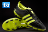 adidas adiPure IV Football Boots - Black/Electricity