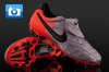 Nike Elite Tiempo Legend Football Boots - Metallic Mach Purple/Total Orange