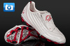 Pele Sports 1970 Football Boots - White/Red