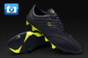 Pele Sports Trinity 3E Football Boots - Black/Yellow