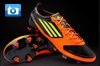 adidas F50 adizero miCoach Football Boots - Black/Electricity/Warning