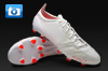 adidas F50 adizero Leather Football Boots - White/White/Red