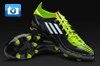 adidas F50 adizero Football Boots - Black/White/Electricity