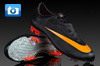 Nike Mercurial Vapor VI Football Boots - Black/Circuit Orange/Black