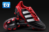 adidas adipower Predator Football Boots - Black/White/Red