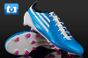 adidas F50 adiZero Football Boots - Cyan/White/Pink