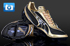 Speed Football Boots - Puma v1.08 Gold/Black/White 