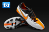 Nike Total 90 Laser IV Football Boots - White/Orange/Black