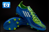 adidas F50 adizero Football Boots - Blue/White/Slime