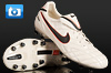 Nike Tiempo Legend III Football Boots - Pearl/Black/Team Orange