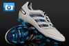 adidas Predator X Football Boots - White/Night Sky/Cyan