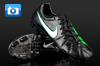 Nike T90 Laser Elite Football Boots - Black/White/Electric Green