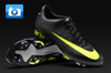 Nike CR Mercurial Vapor 7 Football Boots C Black/Volt/Dark Shadow