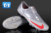 Speed Football Boots - Nike Mercurial Vapor V Platinum Silver/Hot Red - 01/06/09