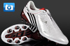 Speed Football Boots - adidas F50i White/Black/Red - 02/07/09