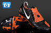 Power Football Boots - Nike T90 Laser II Black/White/Orange Blaze - 12/06/09