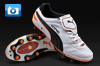 Puma King Finale Football Boots - White/Navy/Orange