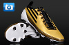 adidas F50 adiZero Football Boots - Lionel Messi - Metallic Gold/Black/White