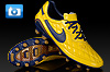 Heritage Football Boots - Nike Ronaldinho Dois - Yellow/Navy/Gold - 12/12/08