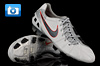 Nike T90 Laser III K Football Boots - Summit White/Black/Metallic Silver