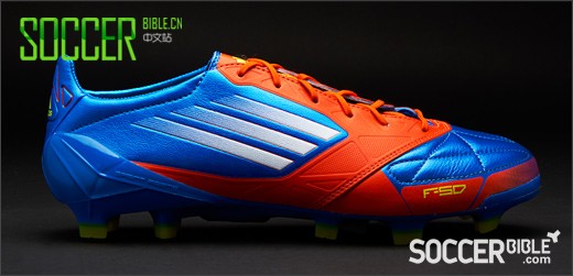 adidas F50 adizero miCoach ƤЬ - Blue/White/Energy