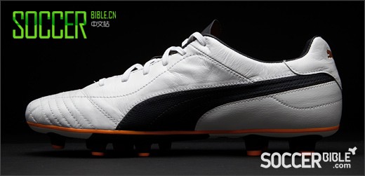 Puma King Finale SL Football Boots - White/Navy/Orange