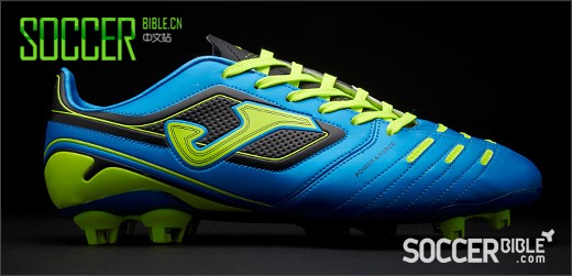 Joma Power Football Boots - Navy/Lime 