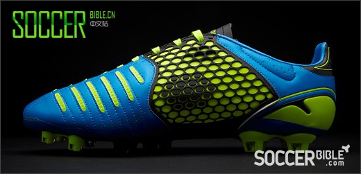 Joma Power Football Boots - Navy/Lime 