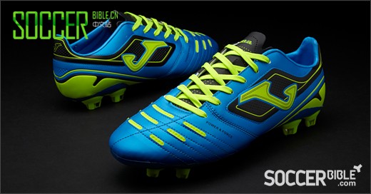 Joma Power Football Boots - Navy/Lime 