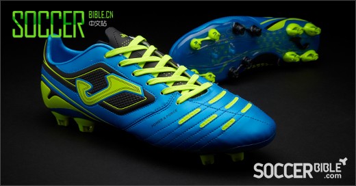 Joma Power Football Boots - Navy/Lime 