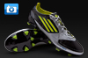 adidas f50 adizero miCoach Football Boots - Black/Silver/Lime