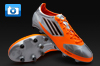 adidas f50 adizero miCoach Football Boots - Silver/Infrared