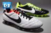 Nike Tiempo Legend IV Football Boots - White/Black/Crimson & Black/White/Green - Football Boots