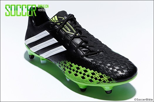 adidas Predator LZ Football Boots - Black/Green/White - Football Boots