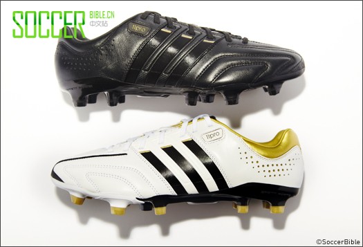 adidas adipure 11Pro Football Boots - Black/Black & White/Black/Gold - Football Boots