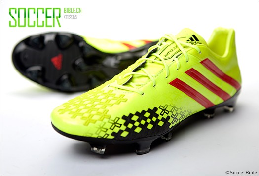 adidas Predator LZ Football Boots - Electricity/Blk/Red - Football Boots